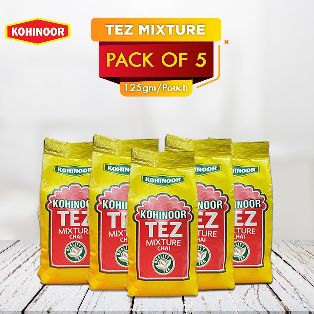 Tez Mixture Tea 125 gm - (Pack of 5)