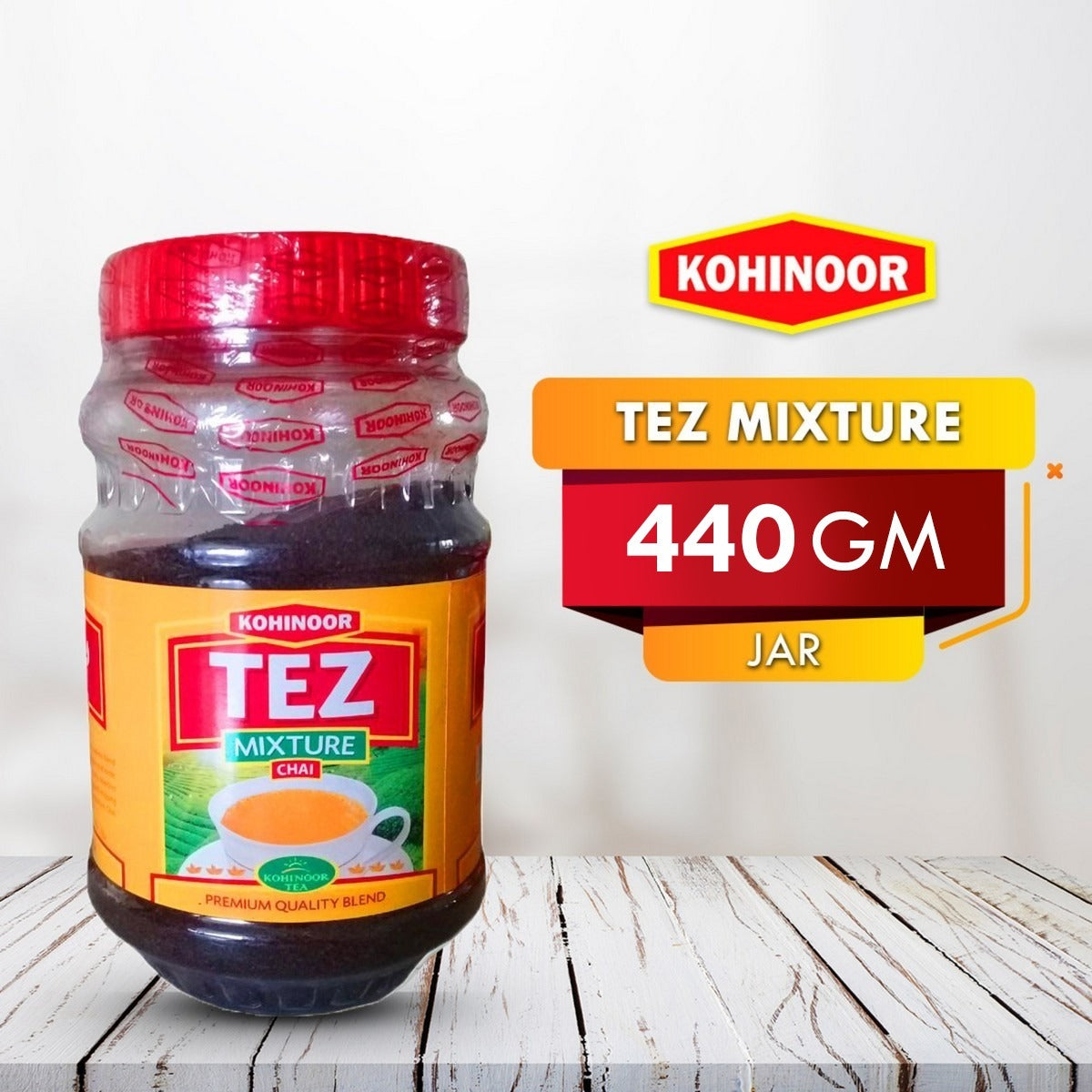 Tez Mixture Tea - 440 Gm Jar Pack