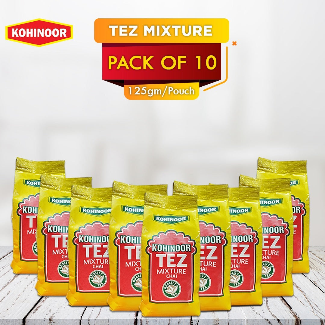 Tez Mixture Tea 125 gm - (Pack of 10)