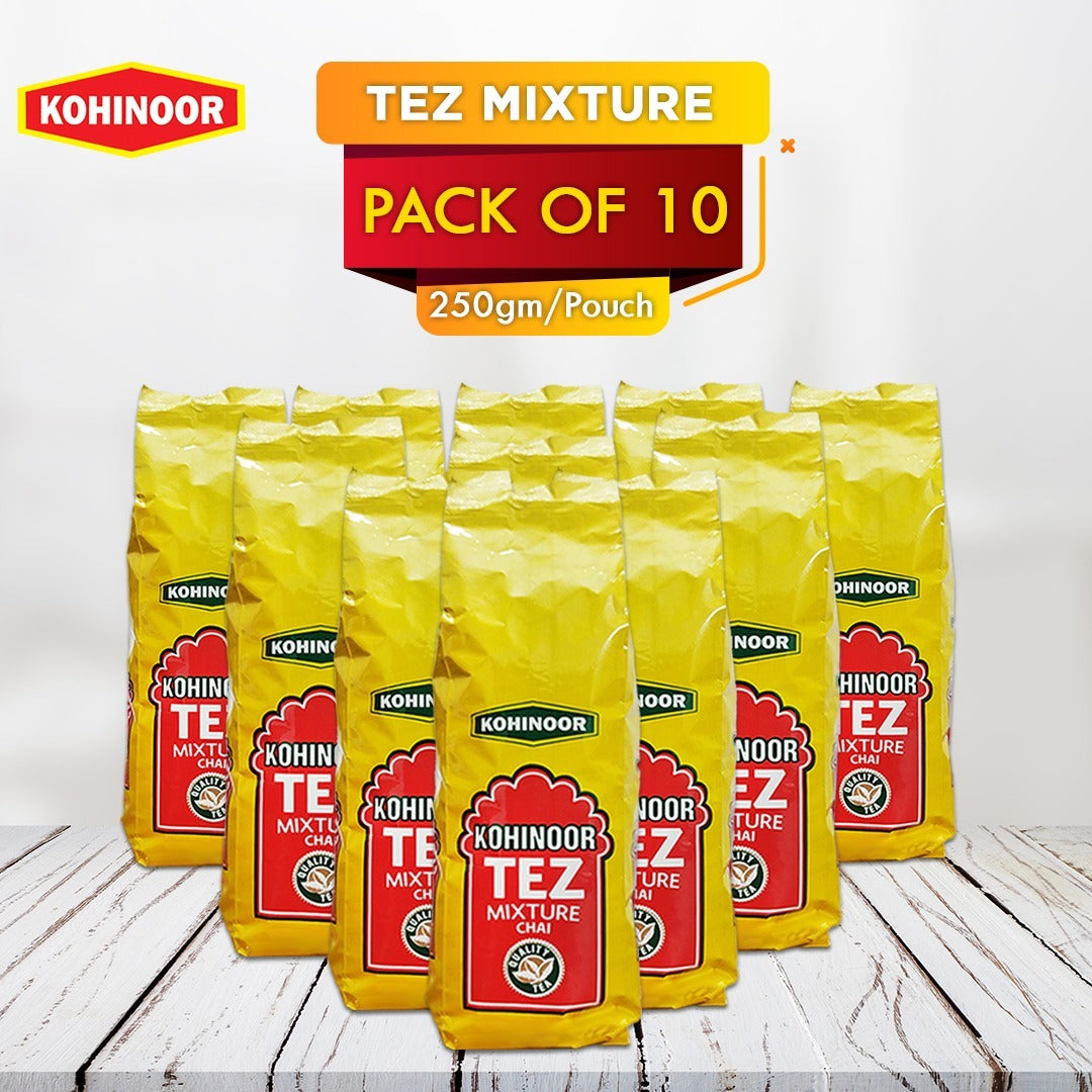 Tez Mixture Tea 250 gm - (Pack of 10)