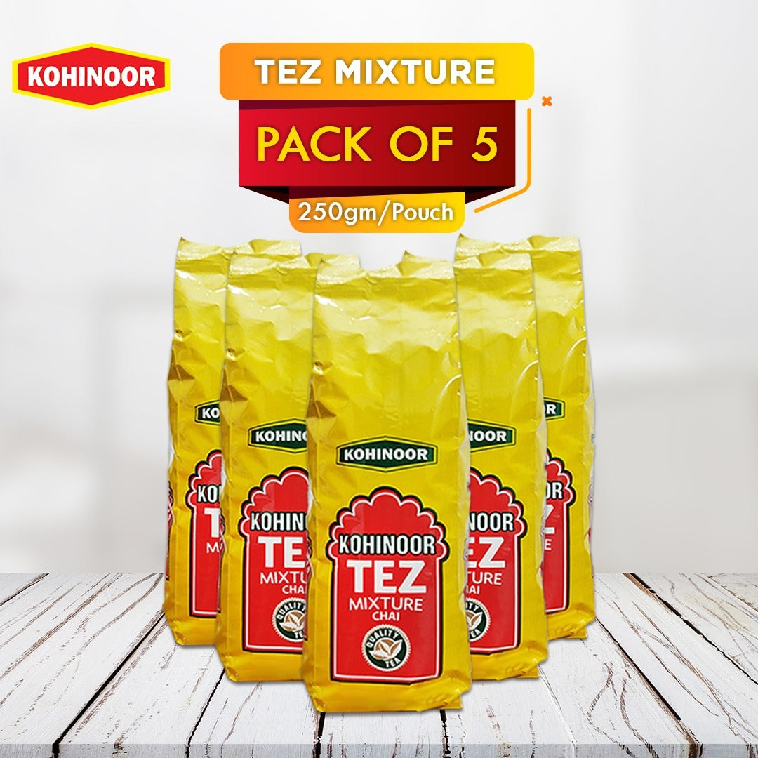 Tez Mixture Tea 250 gm - (Pack of 5)