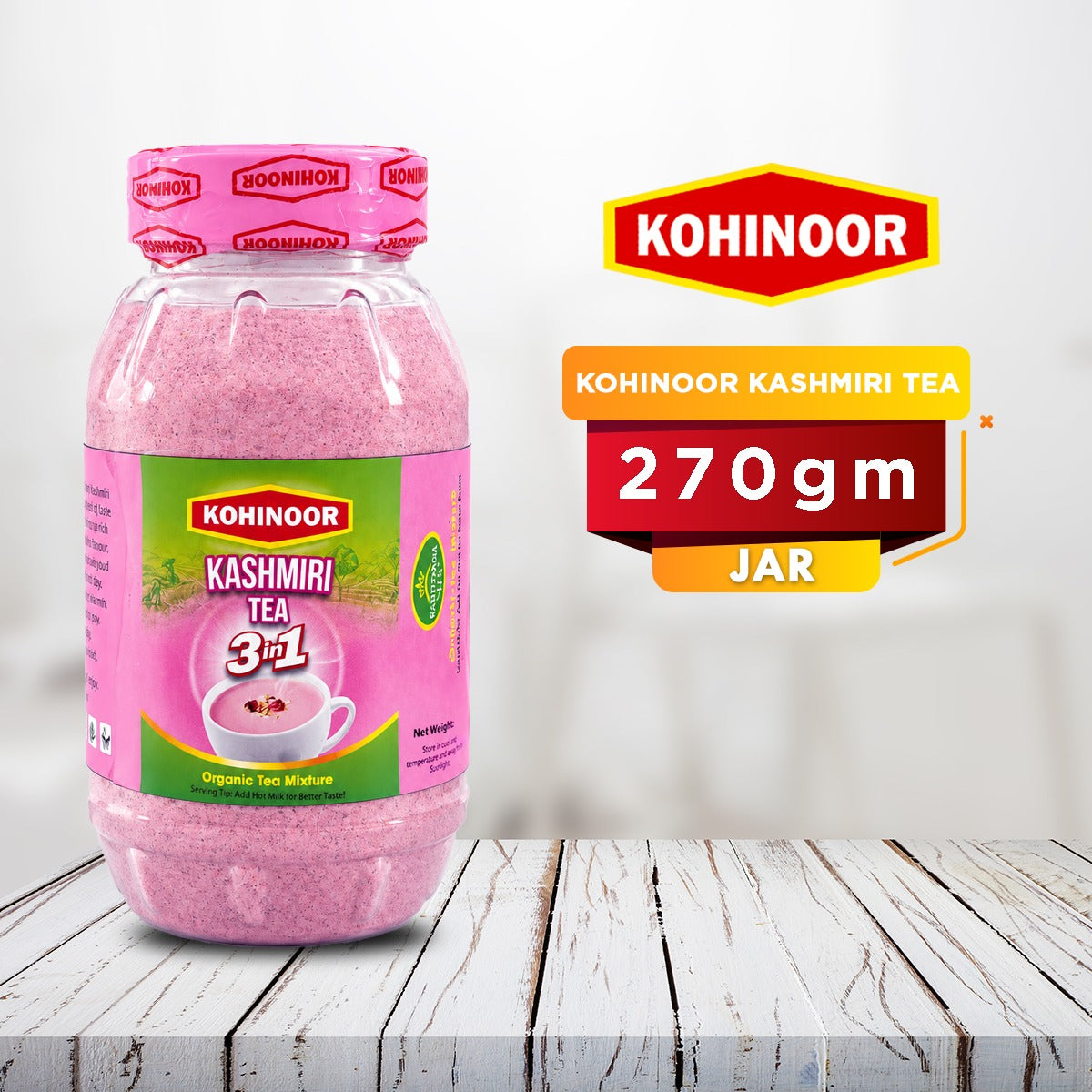 Kohinoor Kashmiri Tea – 270g Jar